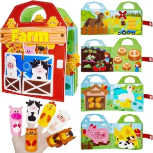 Felt Farm Quiet Activity Book
